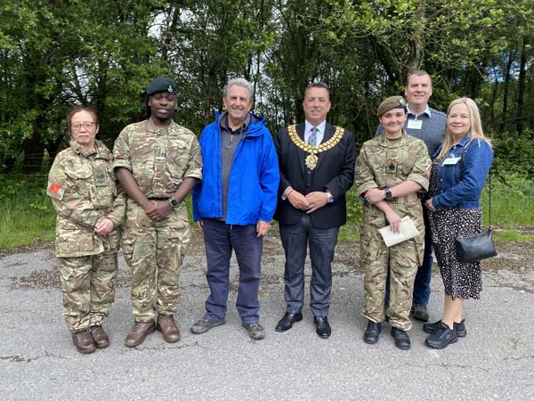 Greater Manchester Army Cadet Force visit